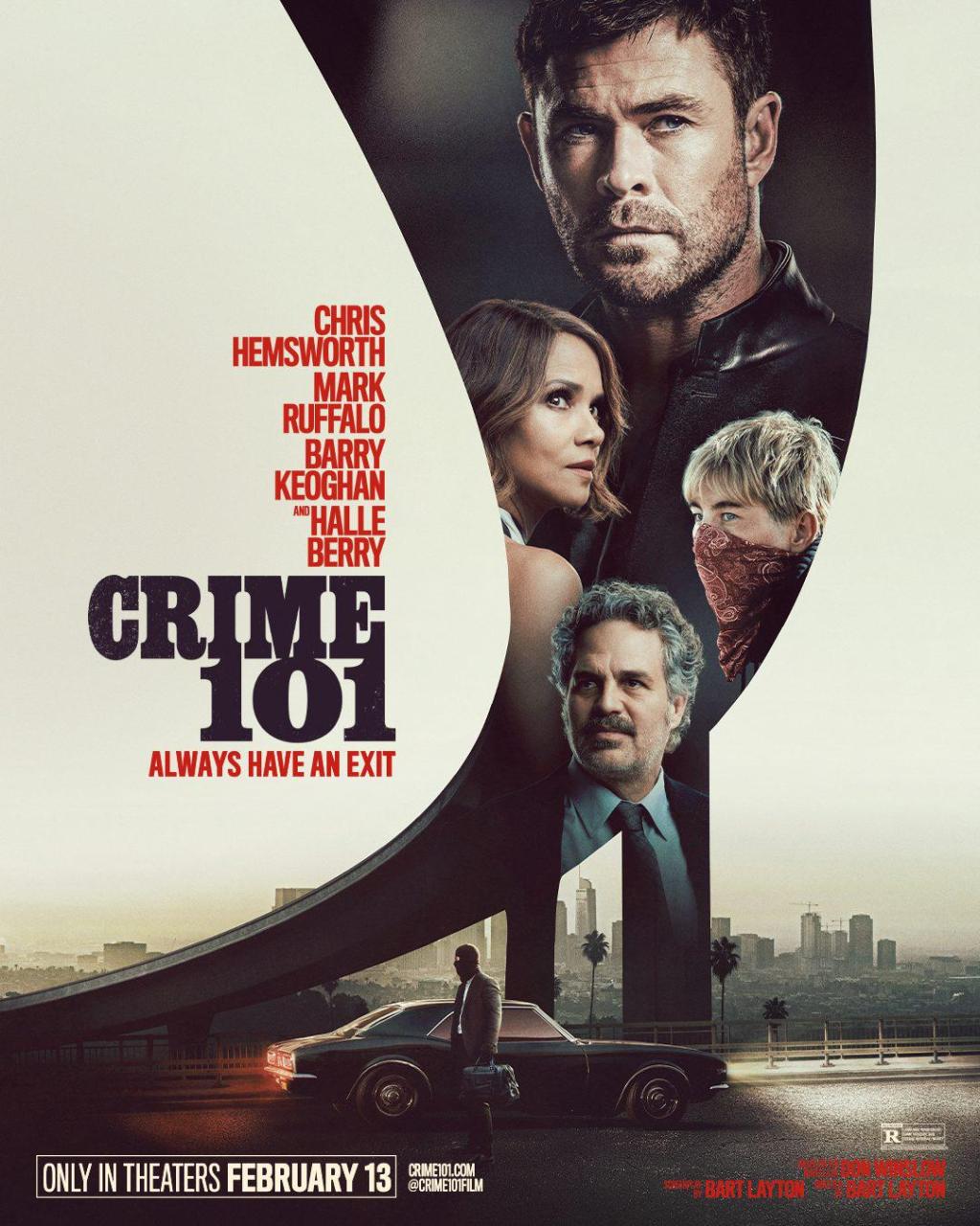 Poster for the film Crime 101